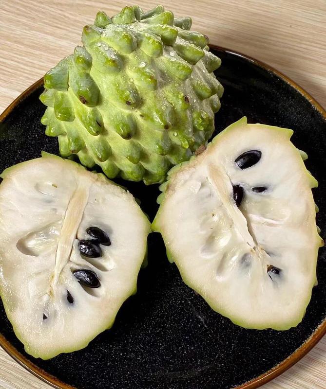 Sugar Apple seeds, suitable for greenhouses and outdoor gardens, easy-to-cultivate fruit tree seeds.-KPL