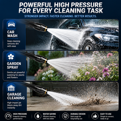 Home High-Pressure Car Wash Water Gun