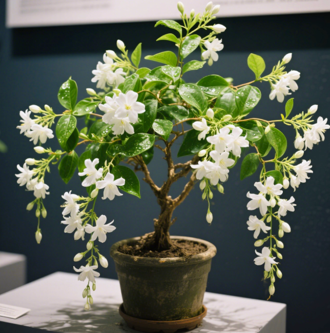 Winter-Friendly Hanging Jasmine—Dreamy Indoor Flower🌿❄️