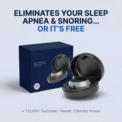Eliminates Snoring & Sleep Apnea