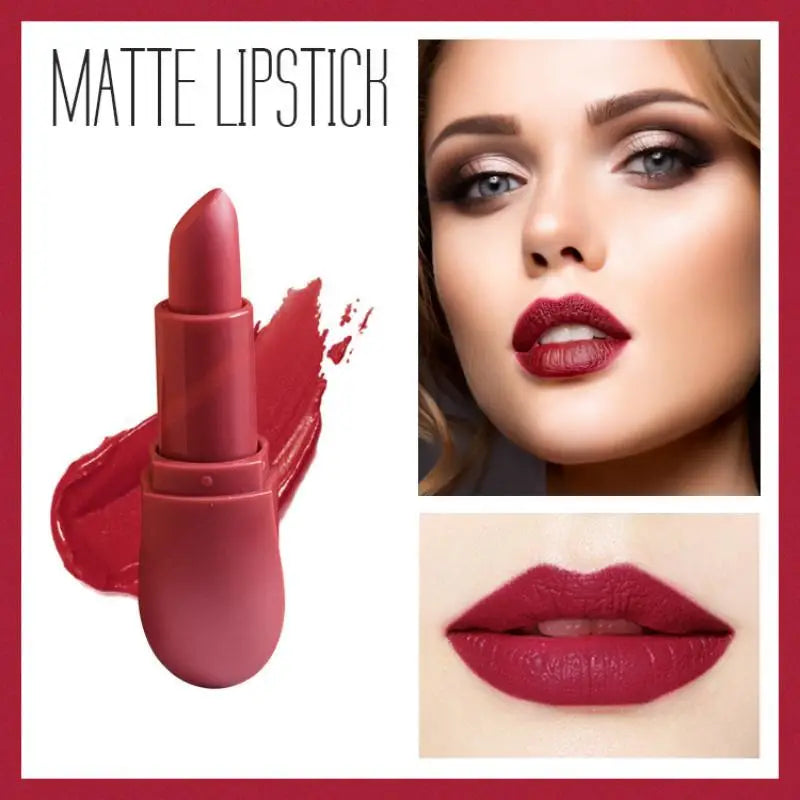 Long - Lasting Waterproof Non - Stick Matte Lipstick