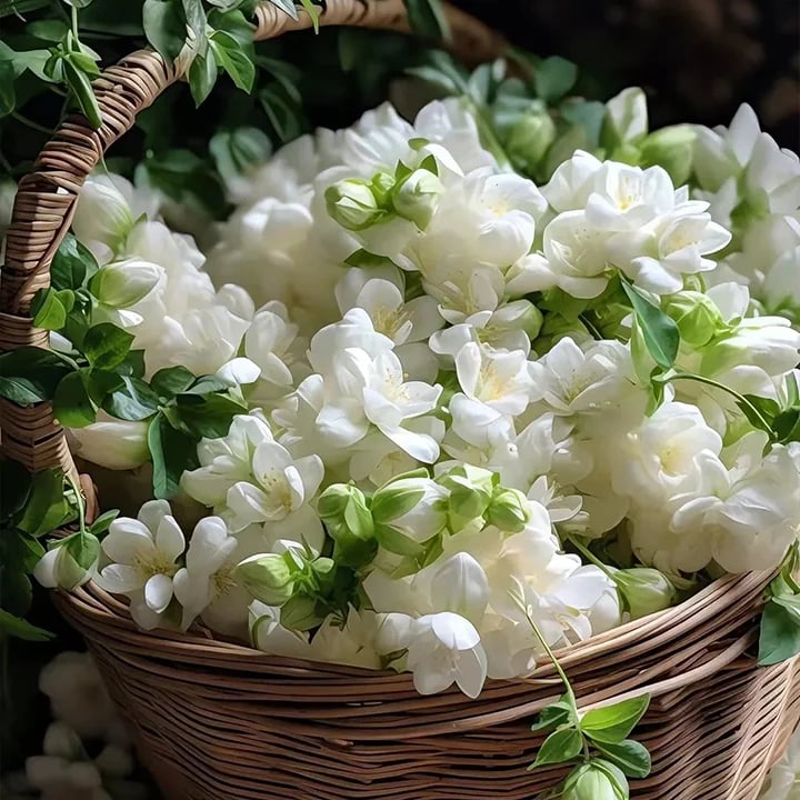 Winter-Friendly Hanging Jasmine—Dreamy Indoor Flower🌿❄️