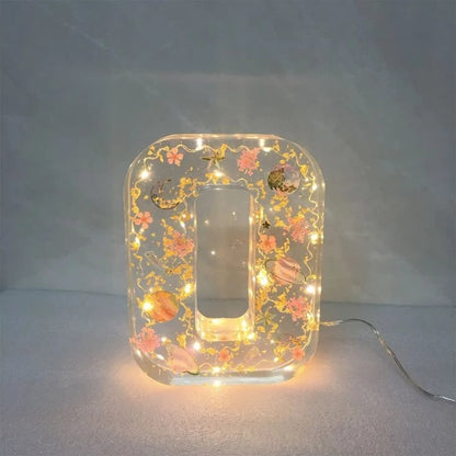 Flowers Resin Night Light