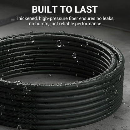 💧 Triple-layer burst-proof hose – PVC & stainless steel. Perfect for heavy-duty cleaning! 🚿🔧