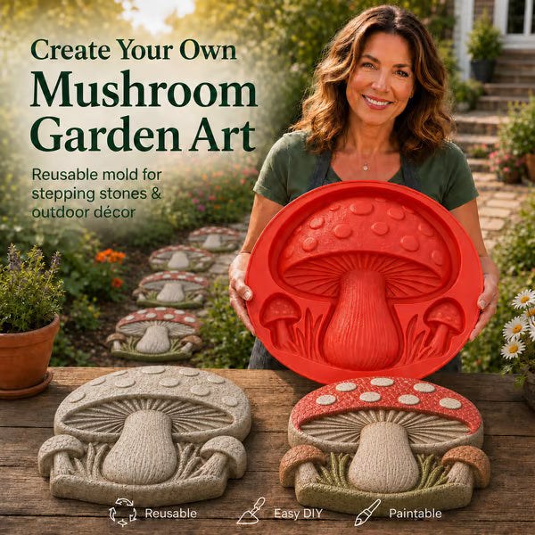 Garden Stepping Stone Mold 💥