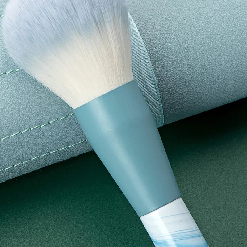 12-Piece Soft Makeup Brush Set – Complete Face & Eye Collection