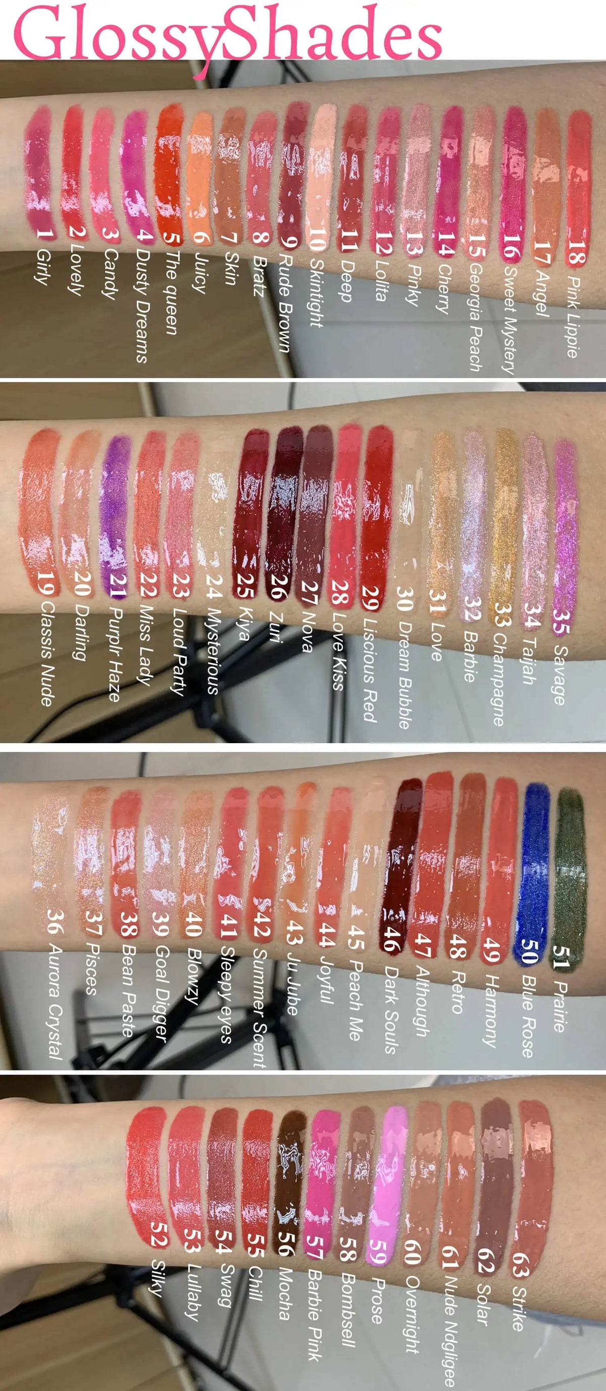 Double ended lip gloss 2 in 1 liquid lipstick