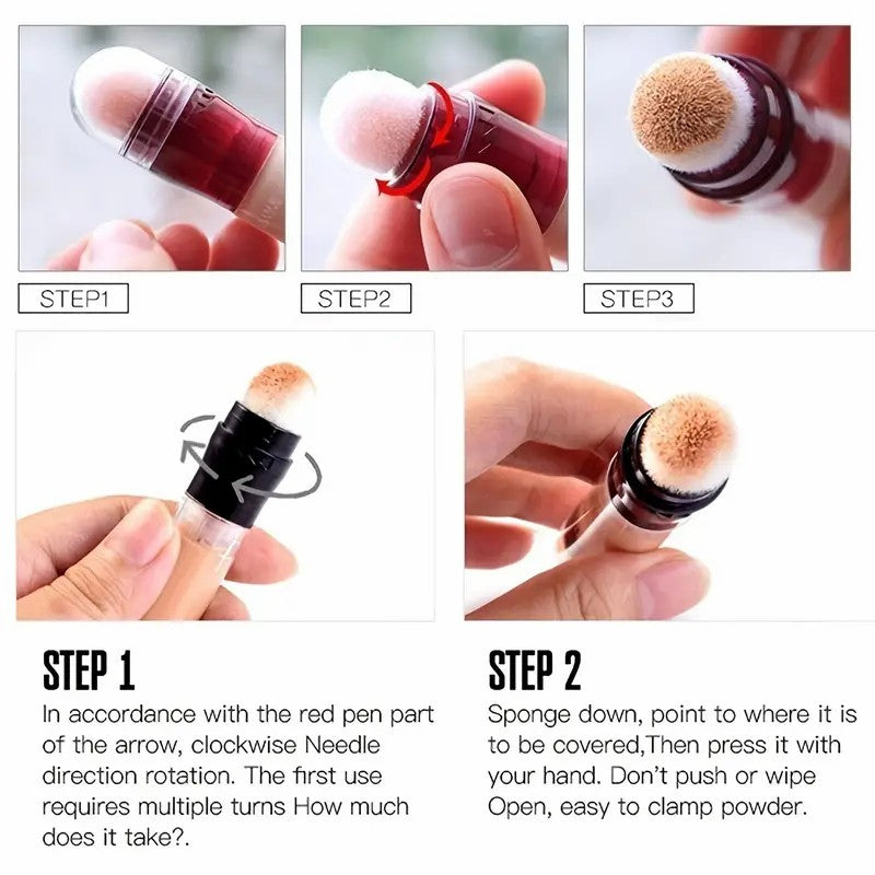 5 - Shade Full Coverage Acne Freckles Concealer Pencil