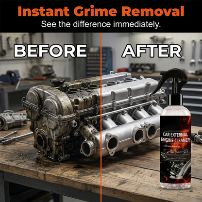 Waterless Fast Acting Car Engine Bay Cleaner