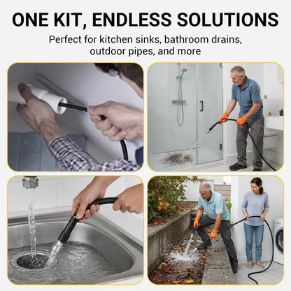 💧 Triple-layer burst-proof hose – PVC & stainless steel. Perfect for heavy-duty cleaning! 🚿🔧