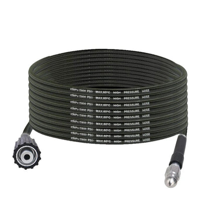 💧 Triple-layer burst-proof hose – PVC & stainless steel. Perfect for heavy-duty cleaning! 🚿🔧
