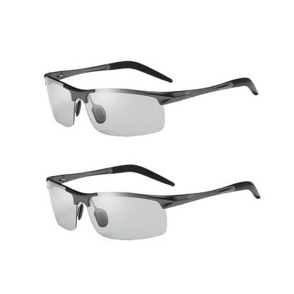 Photochromic Sunglasses with Anti-glare Polarized Lens