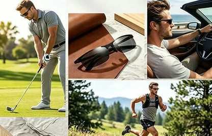 Photochromic Sunglasses with Anti-glare Polarized Lens